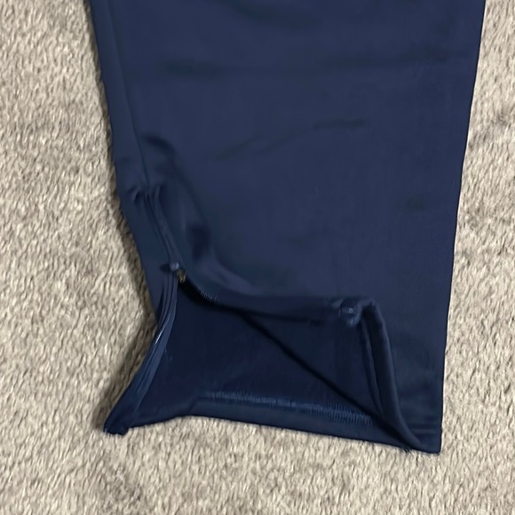 Adidas Mens Pull On Drawstring Athletic Track Pants Navy Blue Size 3XL - Picture 7 of 8